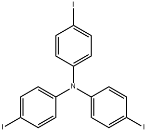 三(4-碘苯)胺 结构式