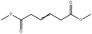 3-Hexenedioic acid dimethyl ester 结构式