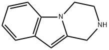 1,2,3,4-四氢吡嗪并[1,2-A]吲哚 结构式