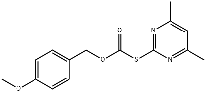 p-Methoxybenzyl S-(4,6-Dimethylpyrimidin-2-yl)thiocarbonate