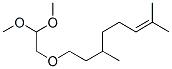 8-(2,2-dimethoxyethoxy)-2,6-dimethyloct-2-ene 结构式