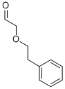 PHENYLETHYL OXYACETALDEHYDE 结构式