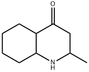 2-甲基-八氢-喹啉-4-酮 结构式