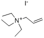 ALLYLTRIETHYLAMMONIUM IODIDE 结构式