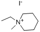 N-乙基,甲基哌啶碘盐 结构式