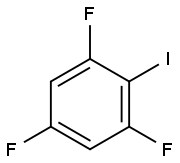 2,4,6-三氟碘苯 结构式