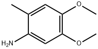 4,5-二甲氧基-2-甲基苯胺 结构式