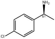 (S)-1-(4-氯苯基)乙胺 结构式