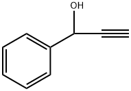 (+/-)-1-苯基-2-丙炔-1-醇 结构式
