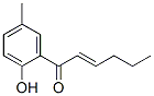 (E)-1-(2-Hydroxy-5-methylphenyl)-2-hexen-1-one 结构式