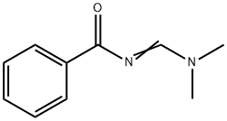 N-[1-二甲基氨基亚甲基]苯甲酰胺 结构式