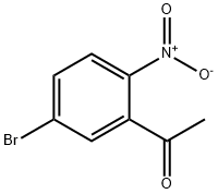1-(5-溴-2-硝基苯基)乙酮 结构式