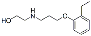 Ethanol, 2-[[3-(2-ethylphenoxy)propyl]amino]- (9CI) 结构式