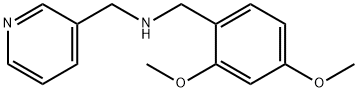 (2,4-DIMETHOXY-BENZYL)-PYRIDIN-3-YLMETHYL-AMINE 结构式