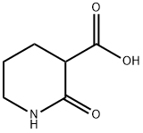 2-氧代哌啶-3-羧酸 结构式