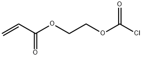 2-[(chlorocarbonyl)oxy]ethyl acrylate 结构式