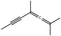 2,4-Dimethyl-2,3-heptadien-5-yne 结构式