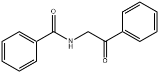 N-苯乙酮苯甲酰胺 结构式