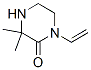 Piperazinone, 1-ethenyl-3,3-dimethyl- (9CI) 结构式