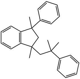 1,3-dimethyl-1-(2-methyl-2-phenylpropyl)-3-phenylindan 结构式