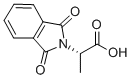 邻苯二甲酰基-L-丙氨酸 结构式