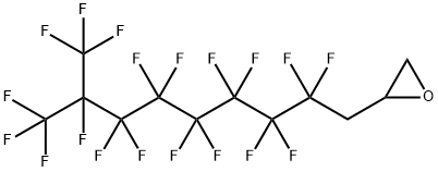 [2,2,3,3,4,4,5,5,6,6,7,7,8,9,9,9-十六氟-8-(三氟甲基)壬基]环氧乙烷 结构式