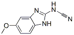 Cyanamide, (5-methoxy-1H-benzimidazol-2-yl)- (9CI) 结构式