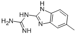 Guanidine, (5-methyl-1H-benzimidazol-2-yl)- (9CI) 结构式