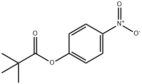 三甲基乙酸对硝基苯酯 C11 H13 N O4 结构式