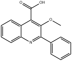 3-METHOXY-2-PHENYLQUINOLINE-4-CARBOXYLIC ACID