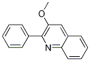 3-甲氧基-2-苯基喹啉 结构式