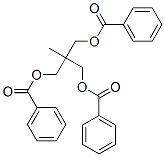 2-[(benzoyloxy)methyl]-2-methylpropane-1,3-diyl dibenzoate 结构式