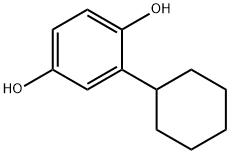 2-环己基对苯二酚 结构式