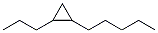 1-Pentyl-2-propylcyclopropane 结构式