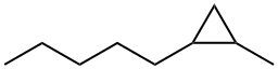 1-Pentyl-2-methylcyclopropane 结构式