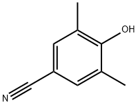 3,5-二甲基-4-羟基苯甲腈 结构式