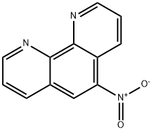 5-硝基-1,10-菲咯啉 结构式