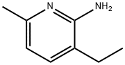2-氨基-3-乙基-6-甲基吡啶 结构式
