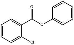 phenyl 2-chlorobenzoate 结构式