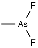 Methyldifluoroarsine 结构式