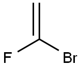 1-氟-1-溴乙烯 结构式