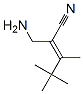 2-Pentenenitrile,  2-(aminomethyl)-3,4,4-trimethyl- 结构式