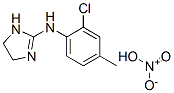 2-(2-chloro-p-toluidino)-2-imidazoline nitrate  结构式