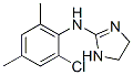 N-(2-Chloro-4,6-dimethylphenyl)-4,5-dihydro-1H-imidazole-2-amine 结构式