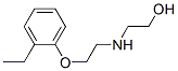 Ethanol, 2-[[2-(2-ethylphenoxy)ethyl]amino]- (9CI) 结构式