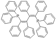(1Z,3Z)-1,4-二(二苯基膦基)-1,2,3,4-四苯基-1,3-丁二烯 结构式