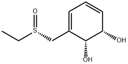 3,5-Cyclohexadiene-1,2-diol, 3-[[(S)-ethylsulfinyl]methyl]-, (1S,2R)- (9CI) 结构式