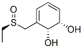 3,5-Cyclohexadiene-1,2-diol, 3-[[(R)-ethylsulfinyl]methyl]-, (1S,2R)- (9CI) 结构式