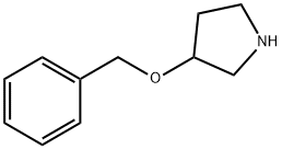3-苯甲氧基吡咯烷 结构式