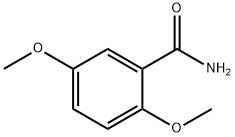 2,5-二甲氧基苯甲酰胺 结构式